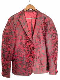 Carlos Amorin - Men Jacquard Floral Blazer