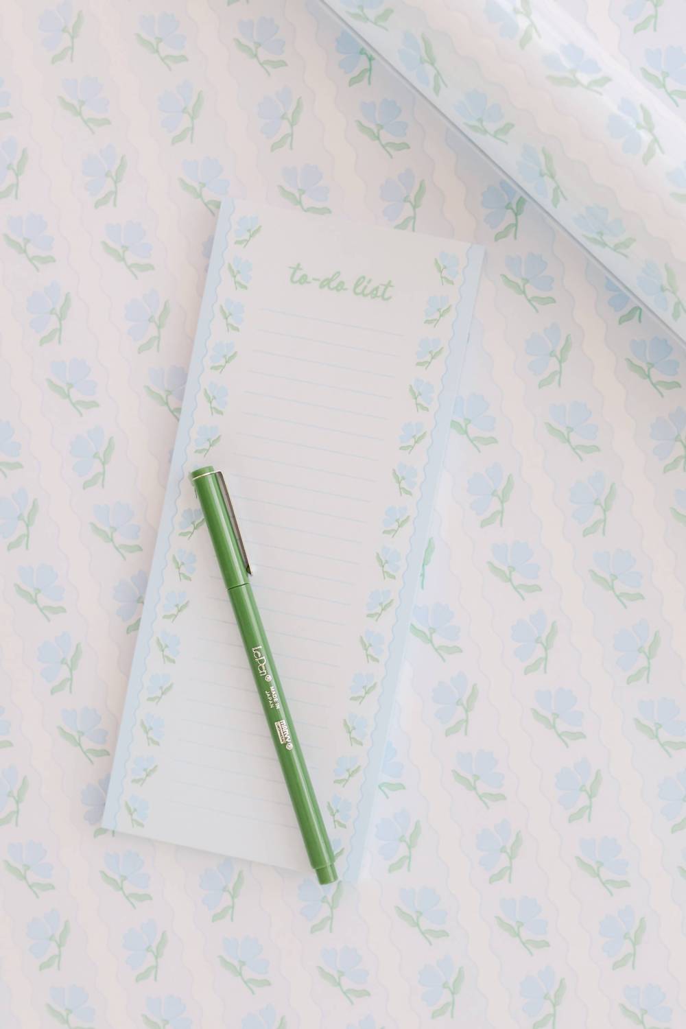 Rock Paper Scissors - Floral List Notepad
