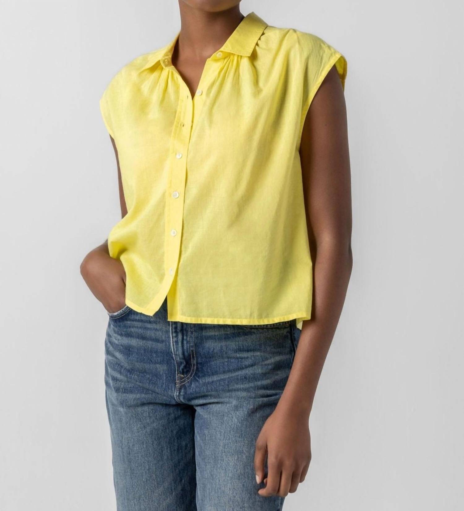 Lilla P - Short Sleeve Button Down Shirt