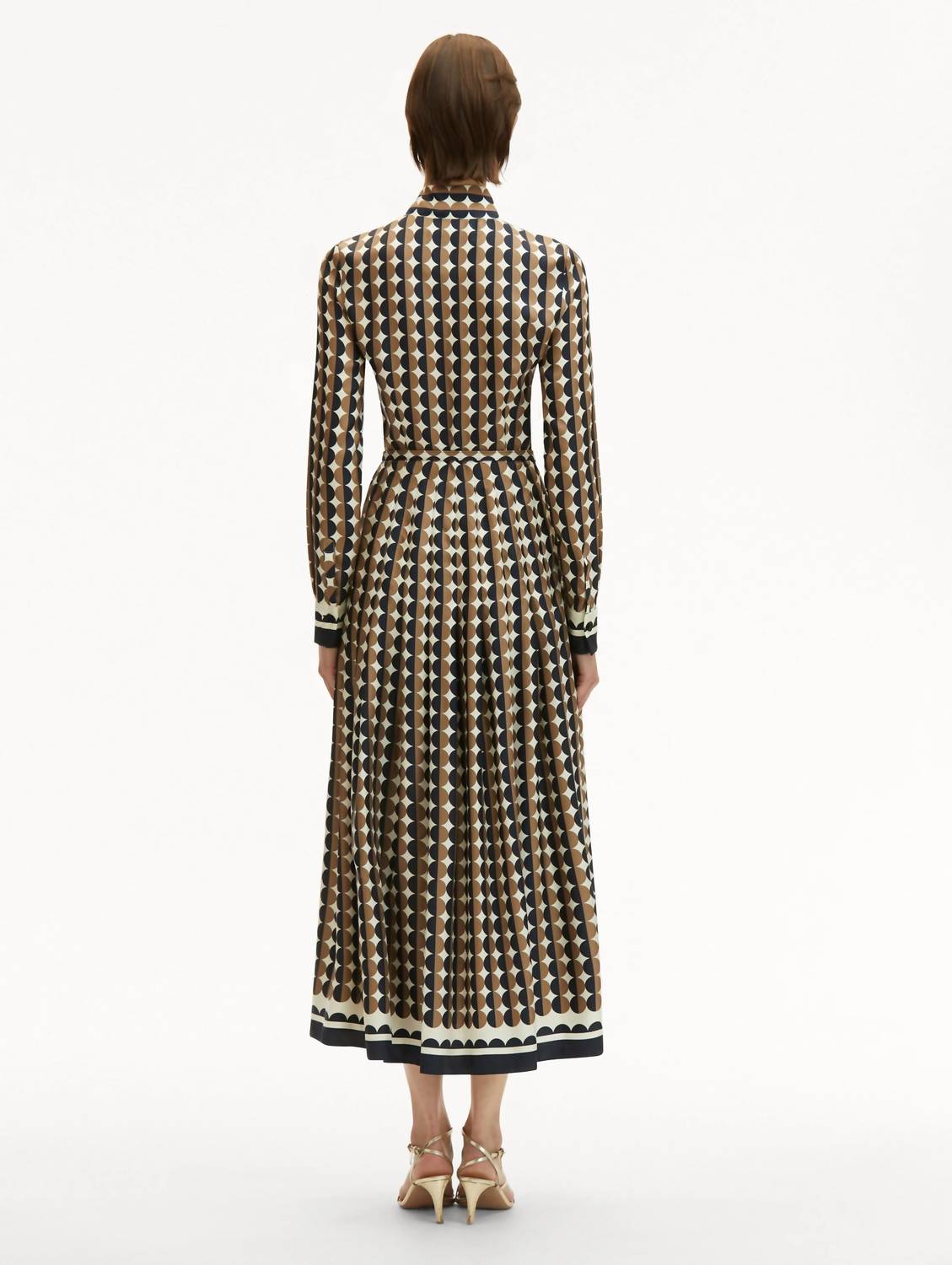 Oscar De La Renta - Geometric Circle Dress