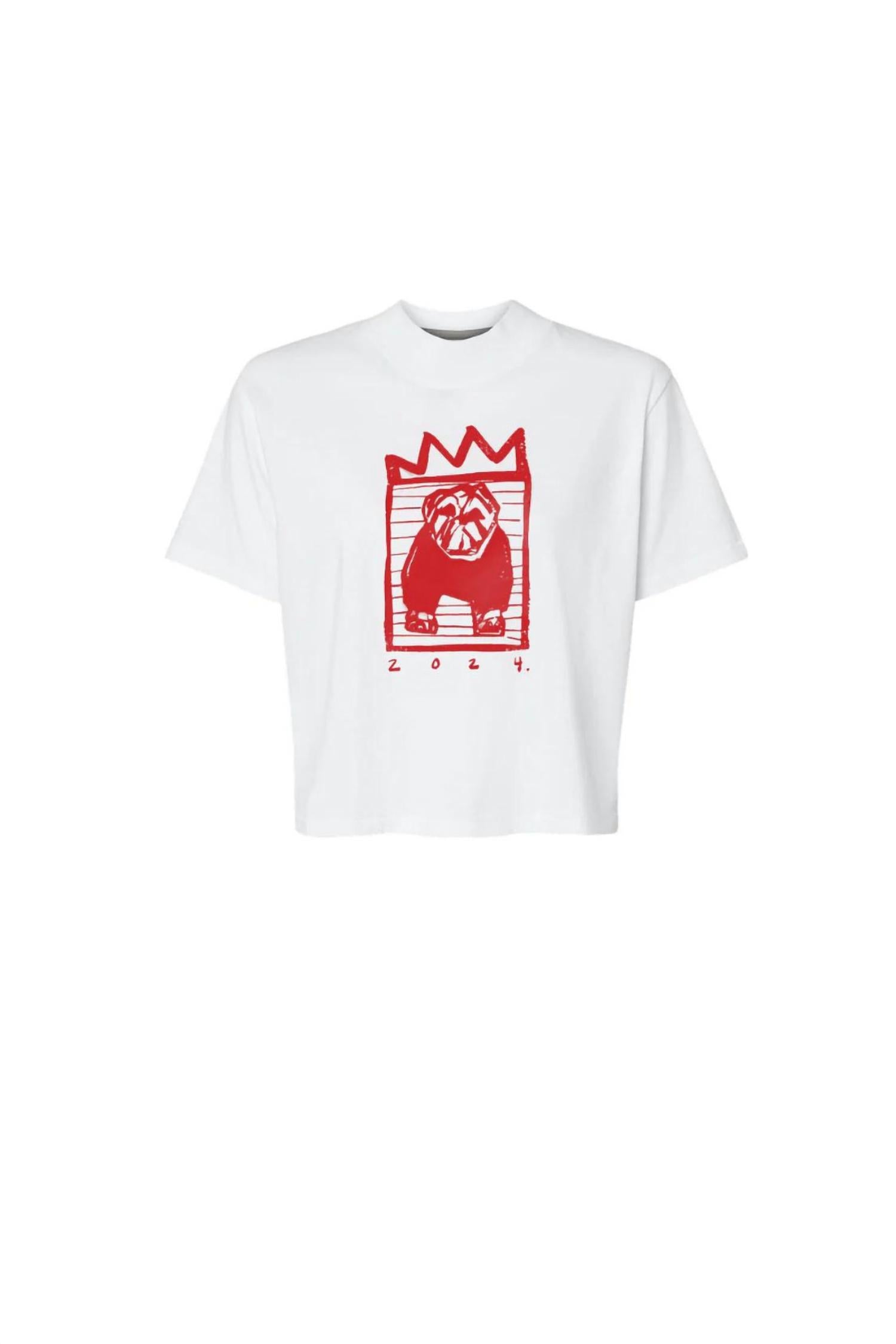 Stadium Shoppe - Women's Striped Not Too Cropped Tee