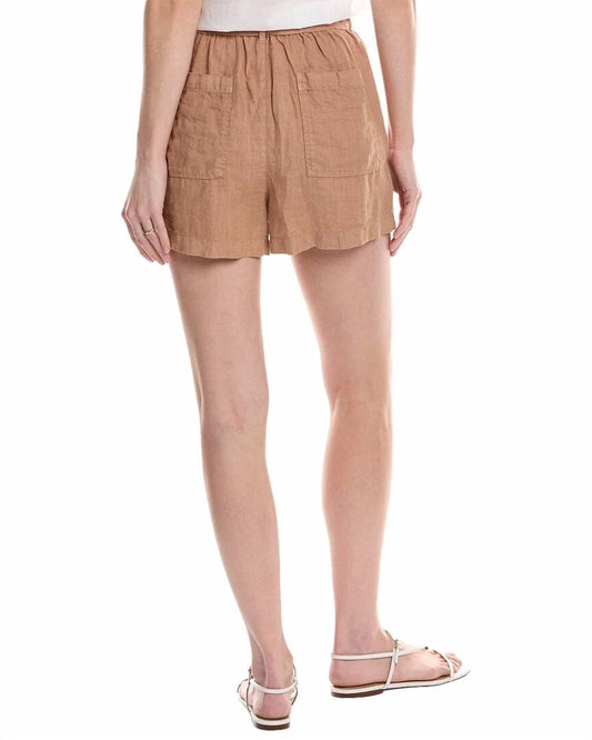 Bella Dahl - Women's Belted Pleat Front Short