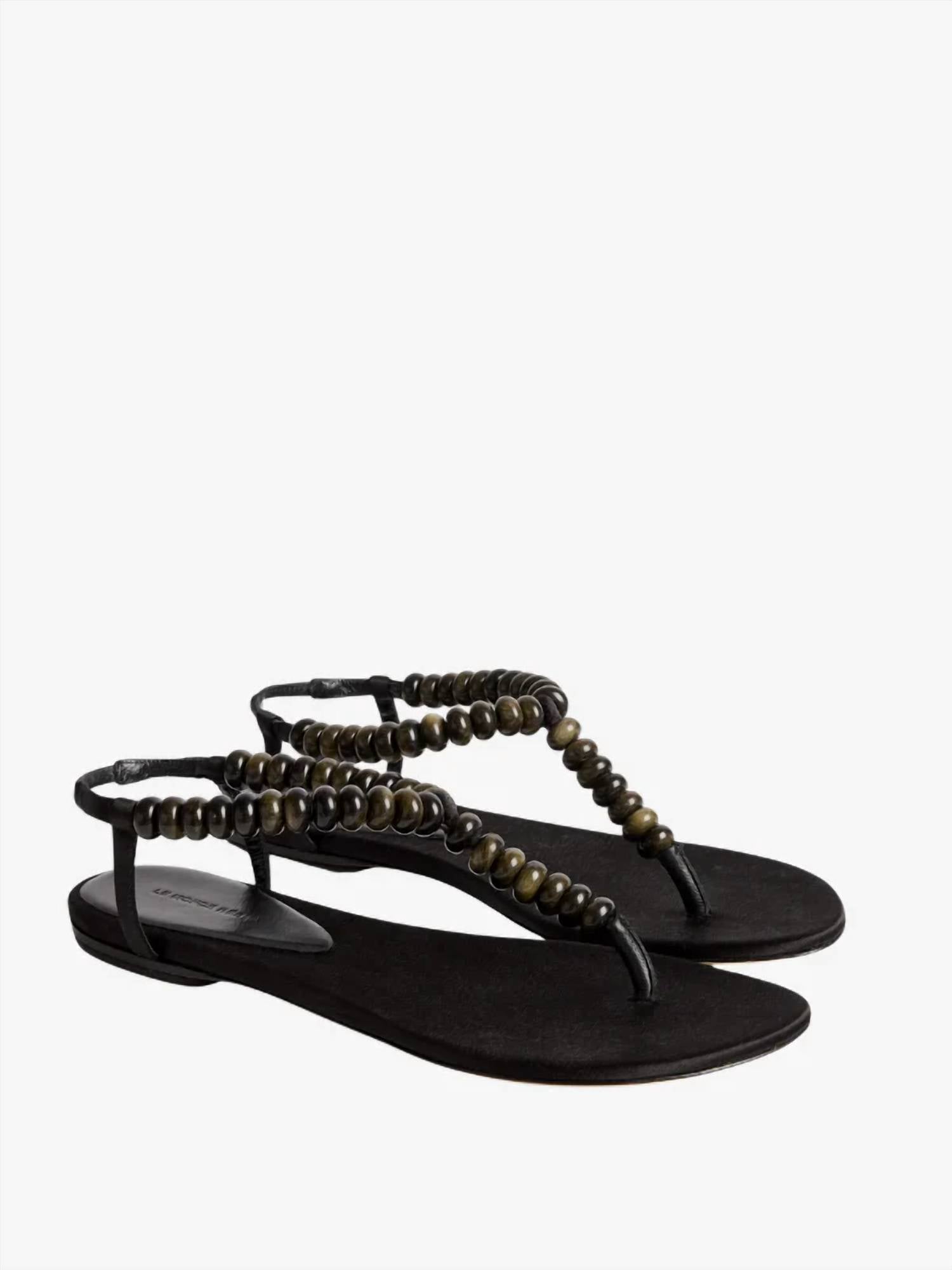 Le Monde Béryl - Women's Beaded Thong Sandal