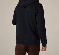 7Diamonds Shoreline Long Sleeves Hoodie in navy - men's shirt - alternate view