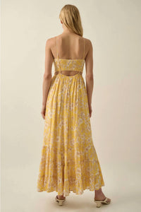 Promesa - Irene Floral Ruffle Maxi Dress