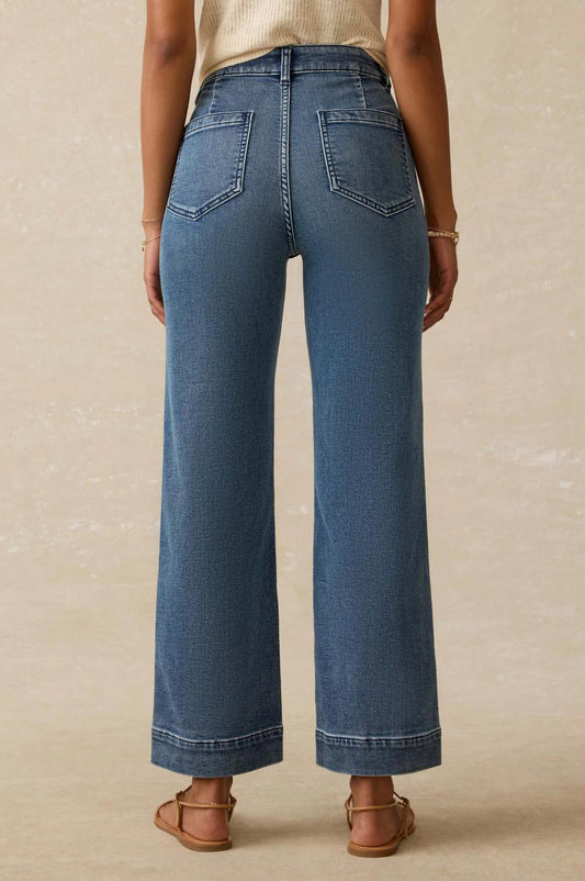 Faherty - Stretch Terry Patch Pocket Ankle Pant