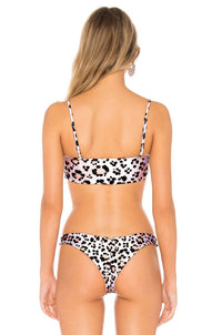 Beach Bunny London Bralette in animal print - women's swimwear - view 4