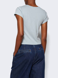 Eterne - Short Sleeve Cropped Baby Tee Shirt