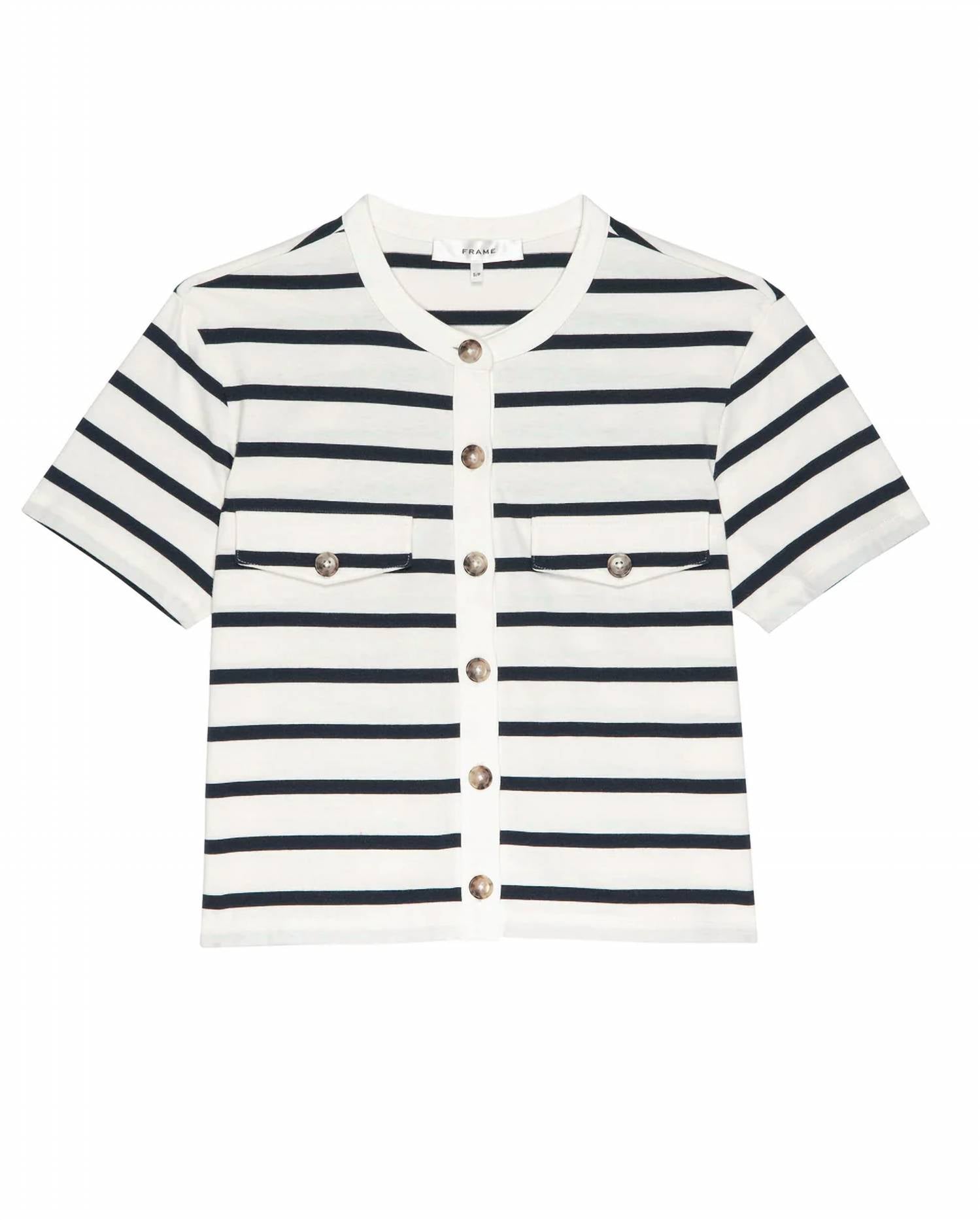 Frame - Women's Jersey Striped Top
