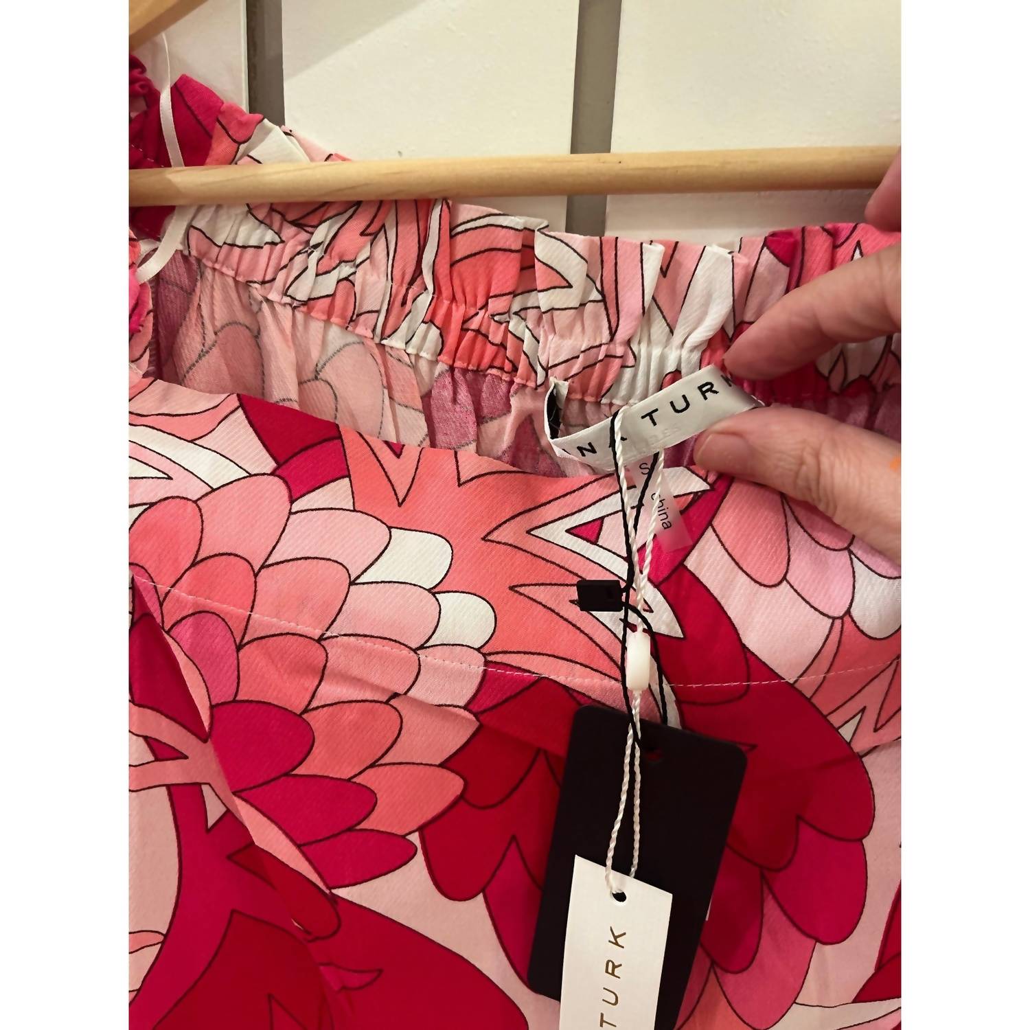 Trina Turk - Floral Off Shoulder Blouse