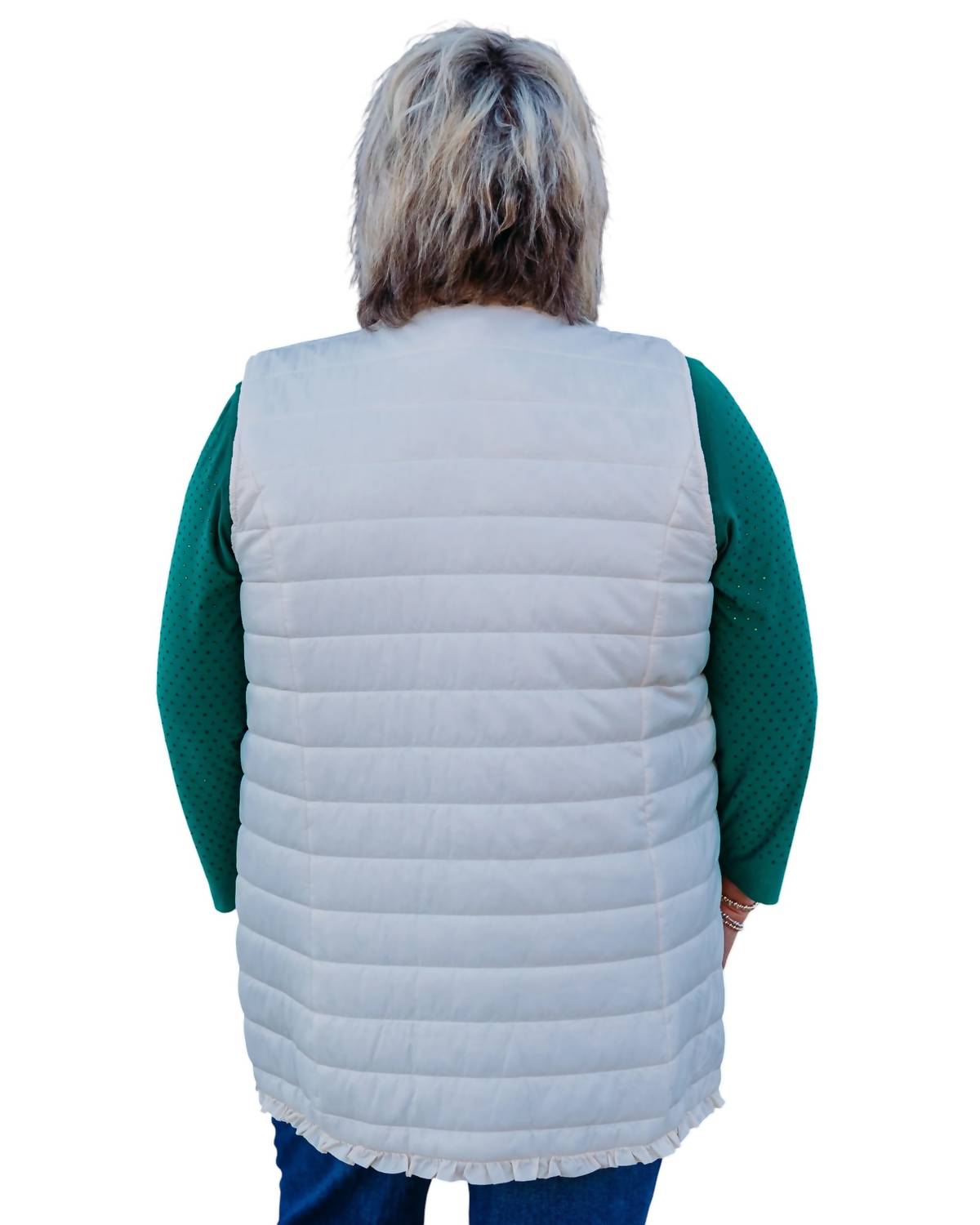 Multiples - Zip Collar Quilted Vest