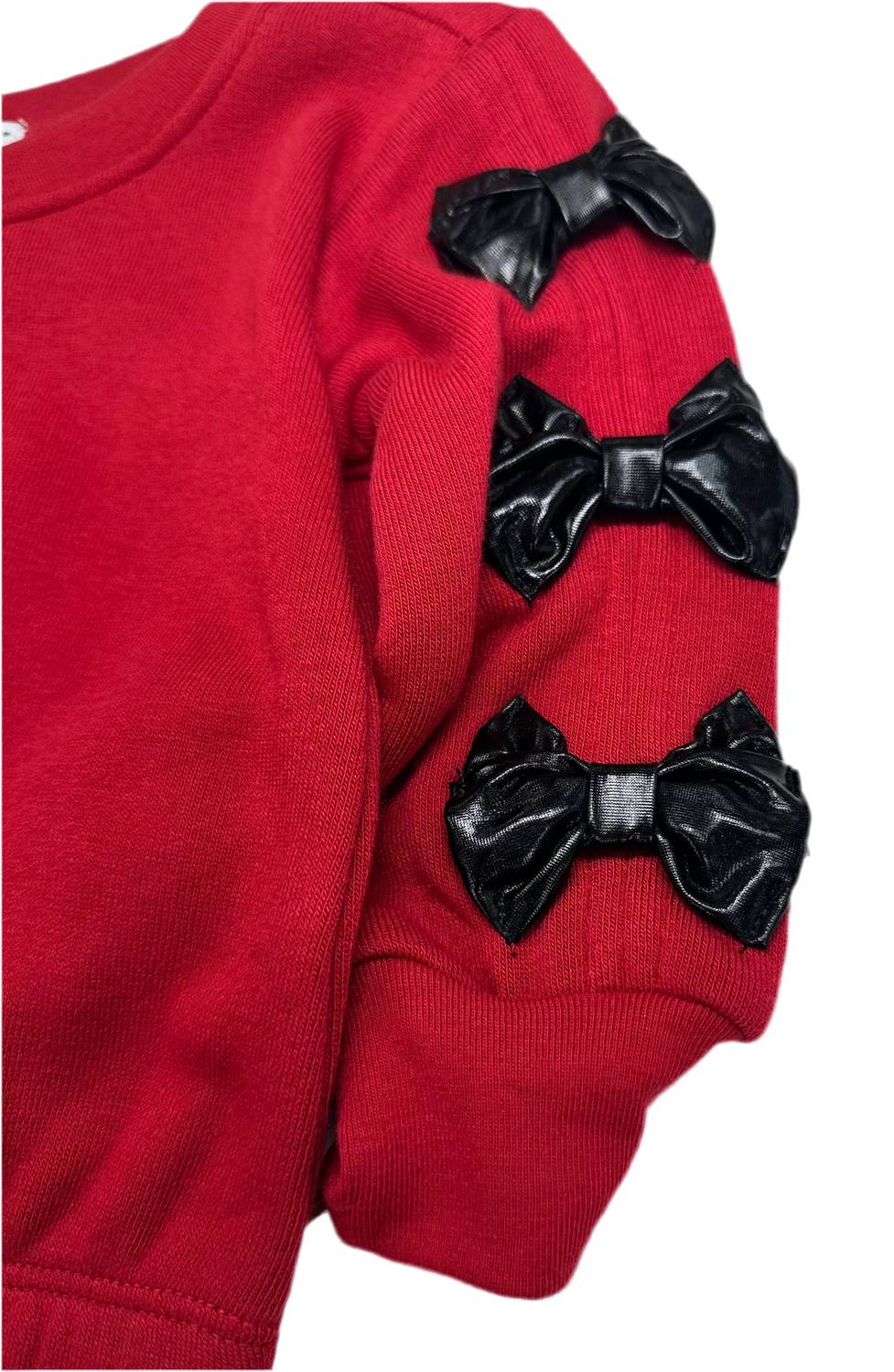 Splendid - Kid's Shiny Bow Sweatshirt Set