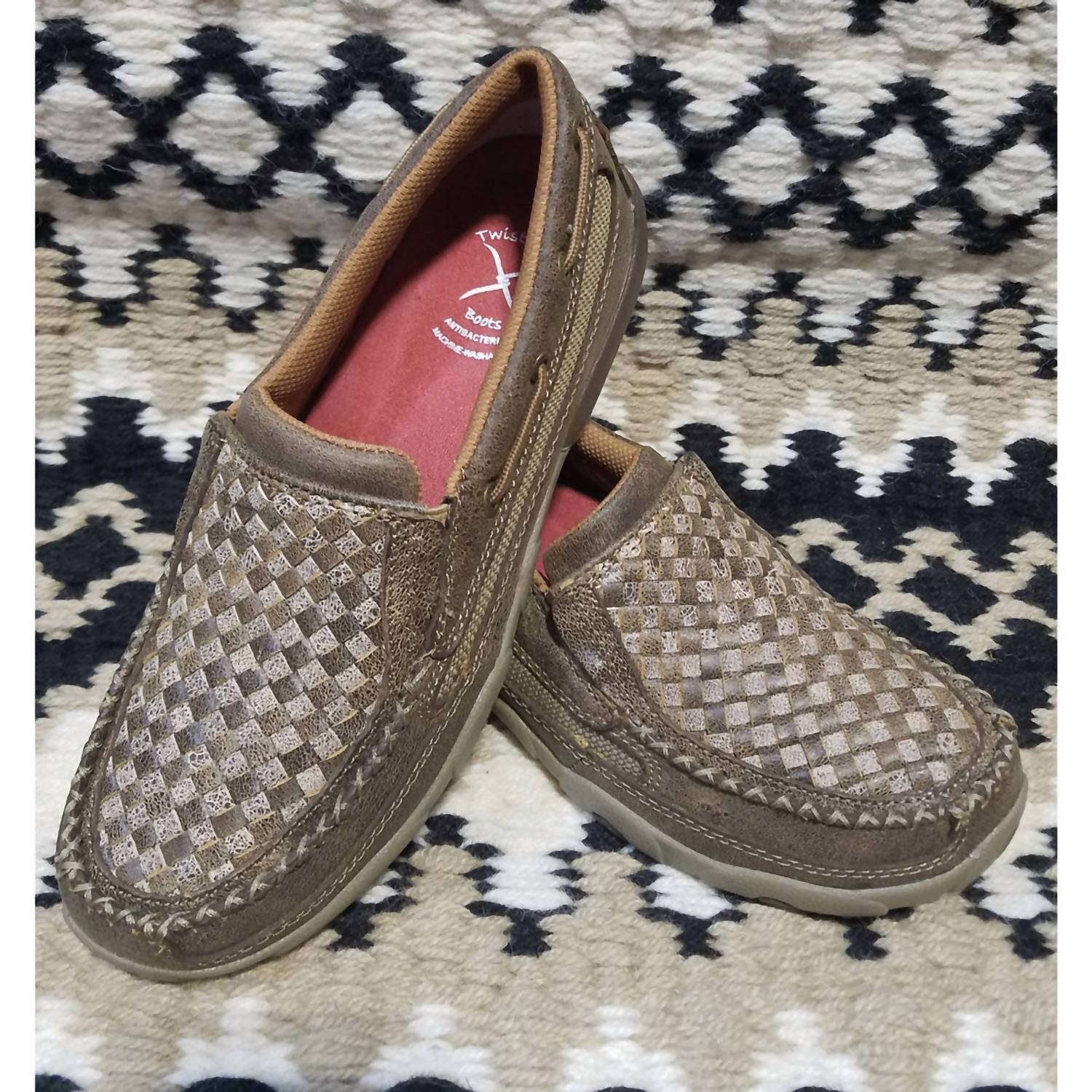 Limited Edition Basket Weave Driving Moc Shoe