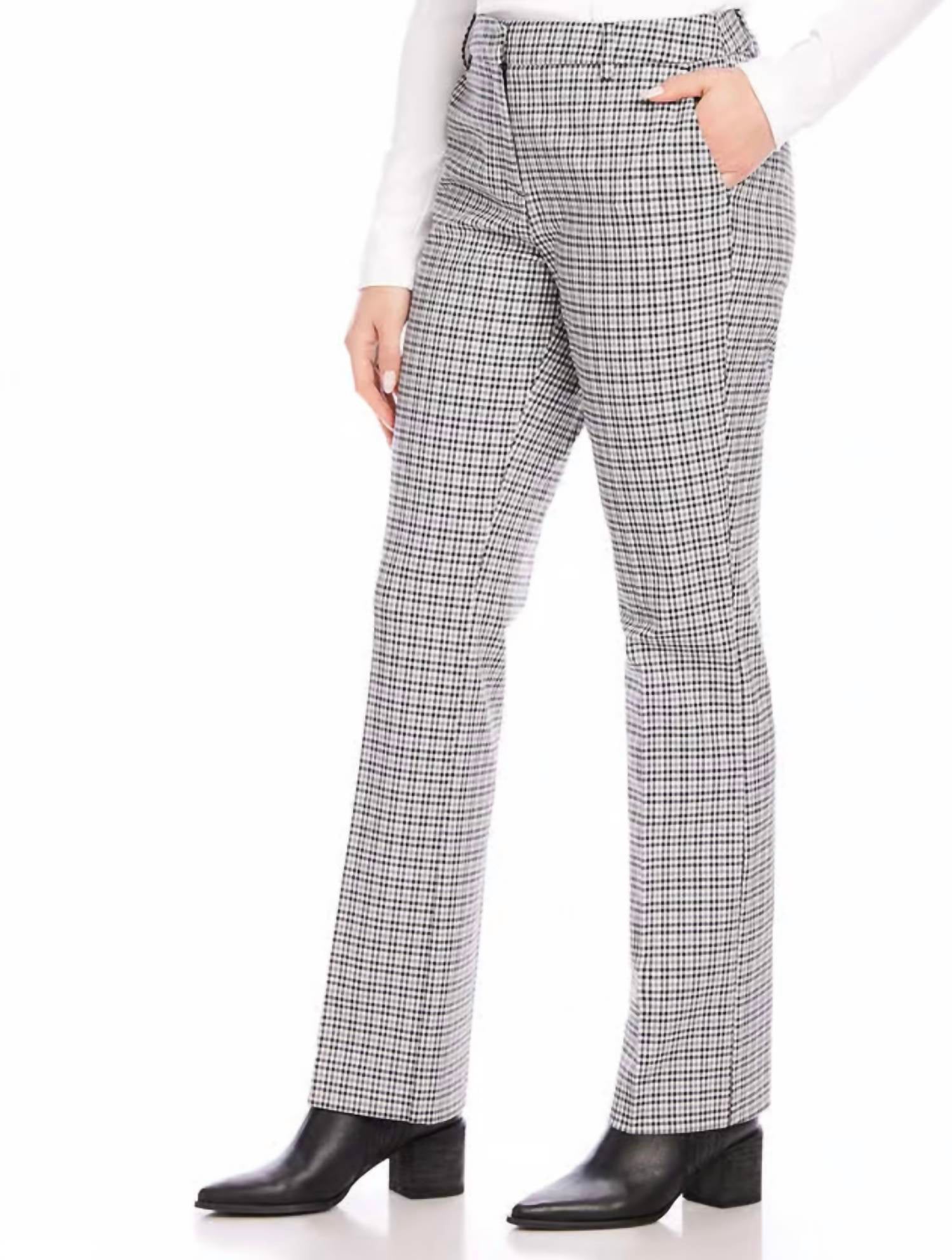 Karen Kane - plaid trouser