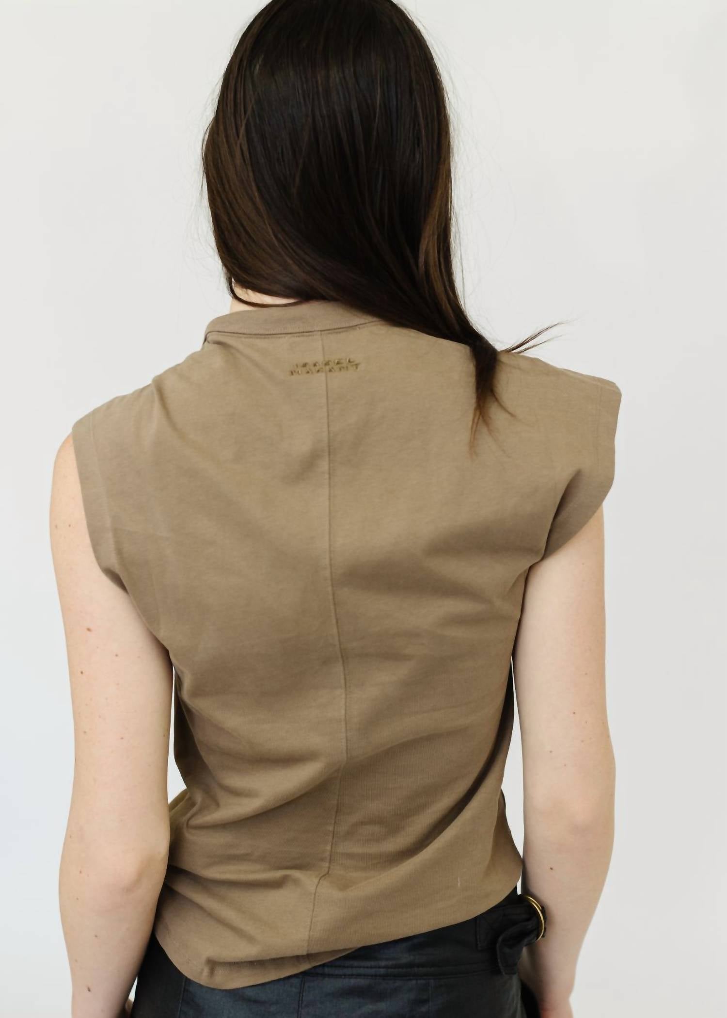 Isabel Marant - Nayda Asymmetrical Sleeves Top