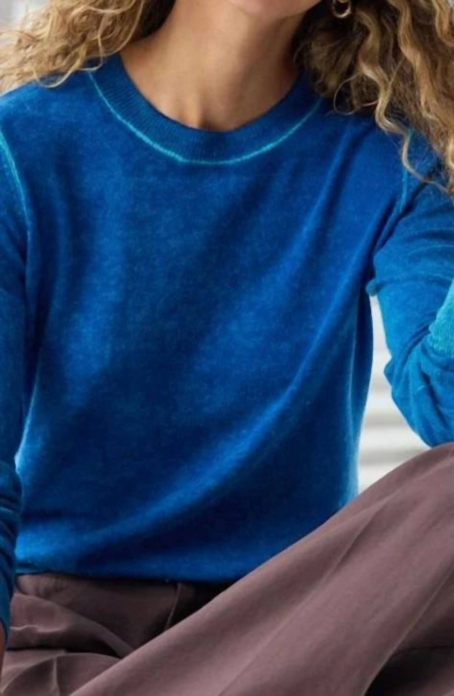 Autumn Cashmere - Long Sleeve Cashmere Sweater