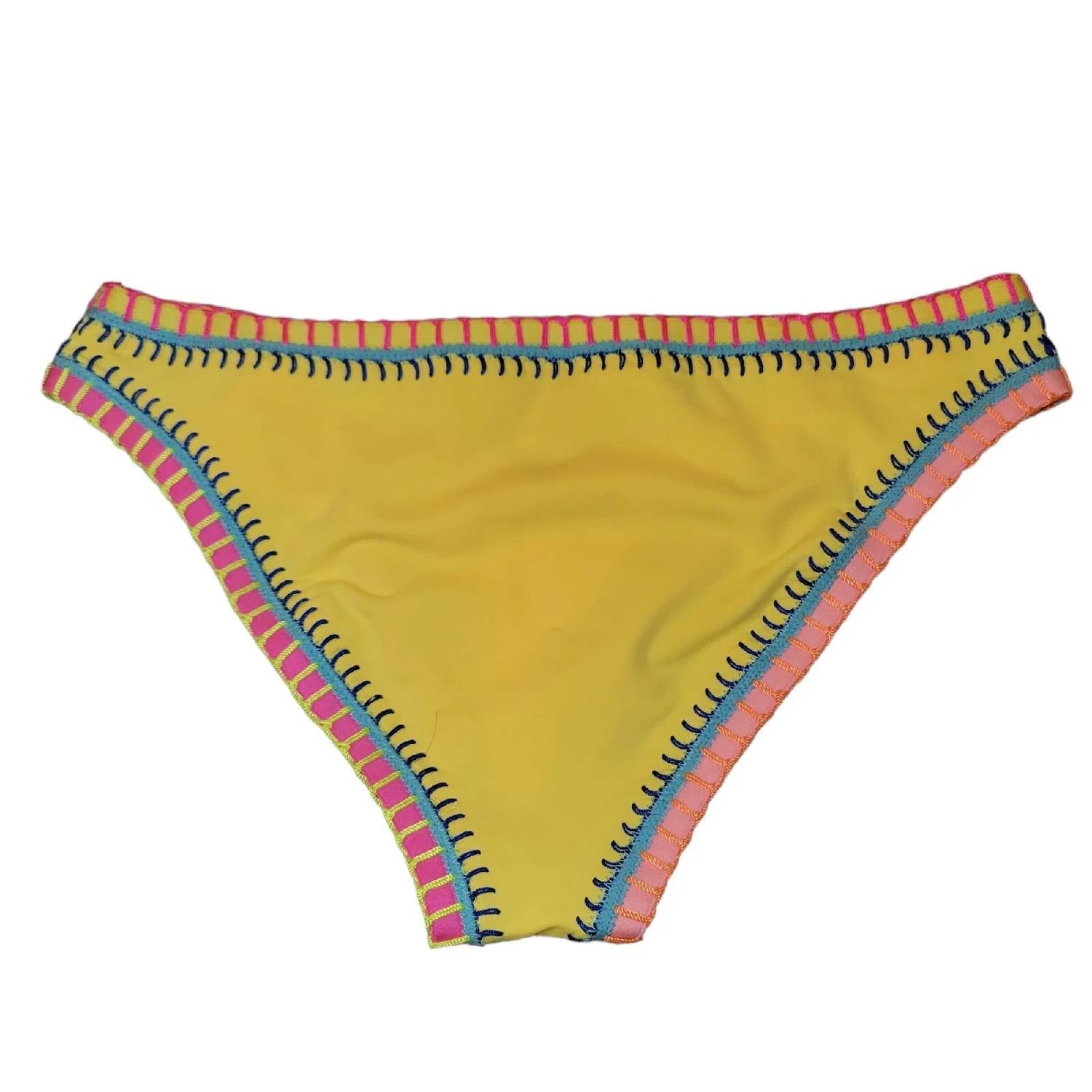 Platinum Swimwear - Stitched Scoop Bikini Bottoms