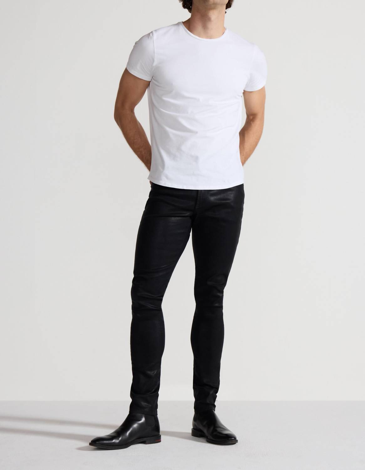 Monfrere - Preston Coated Denim Cargo Pants