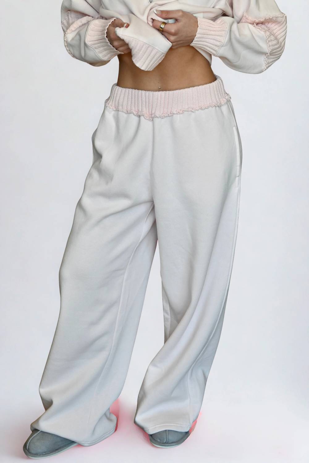 Vintage Havana - Hibiscus Wide Leg Pants