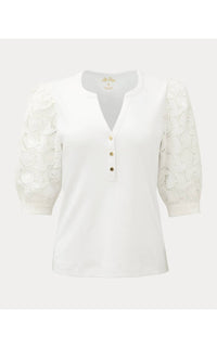 Lilly Pulitzer - Ronson Eyelet Knit Top