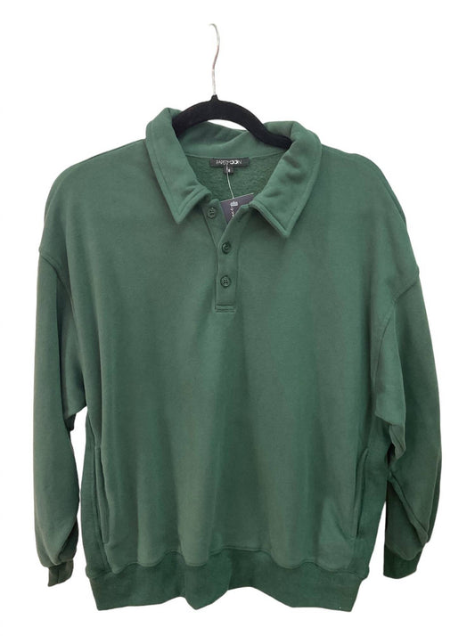 Papermoon - Women's Ivy Oversized Polo Sweatshirt