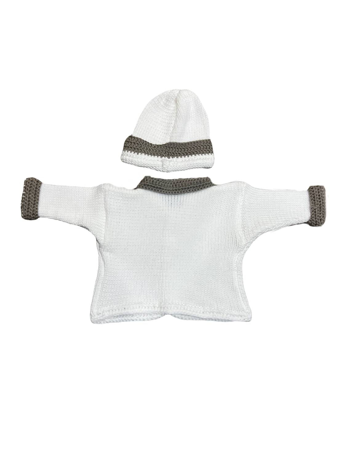 Gita - Boy's 2pc Sweater With Collar & Cuff