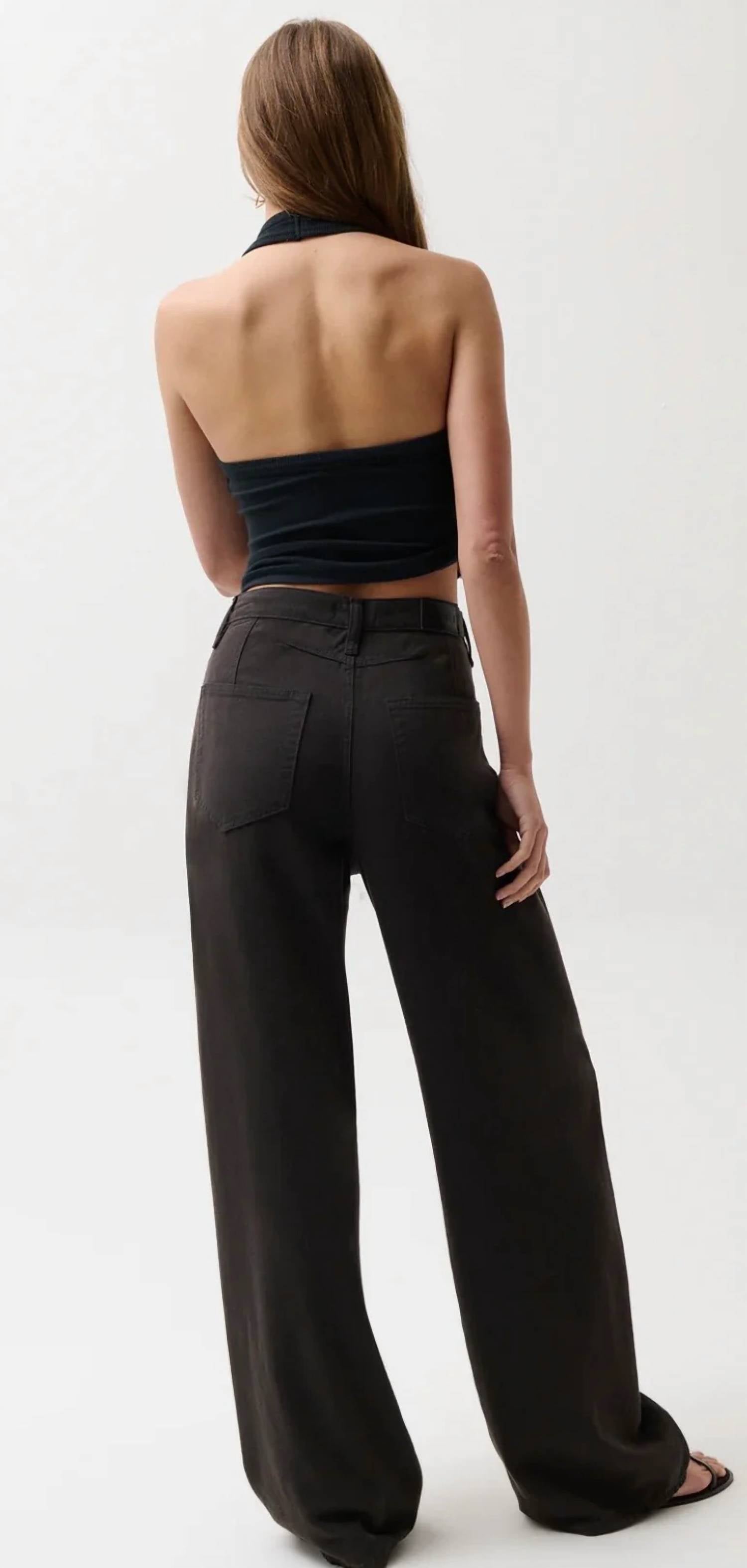Pistola - Sydney High Rise Wide Leg Jeans