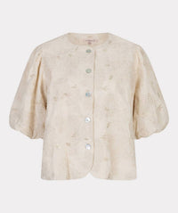 Esqualo - Balloon 3d Shell Print Top