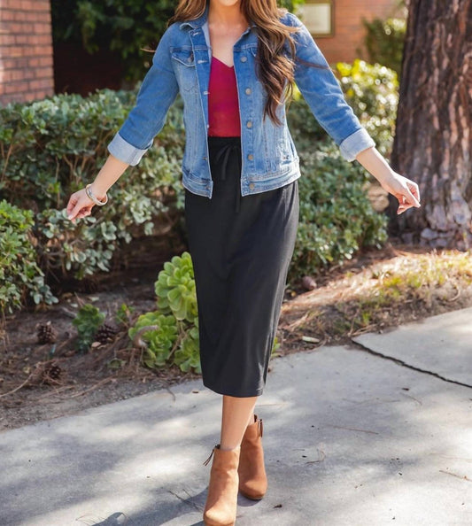 Tickled Teal - Sonny Pencil Skirt