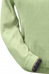 Peru Unlimited Corp. - Men's Baby Alpaca 'links Stitch' V-neck Sweater