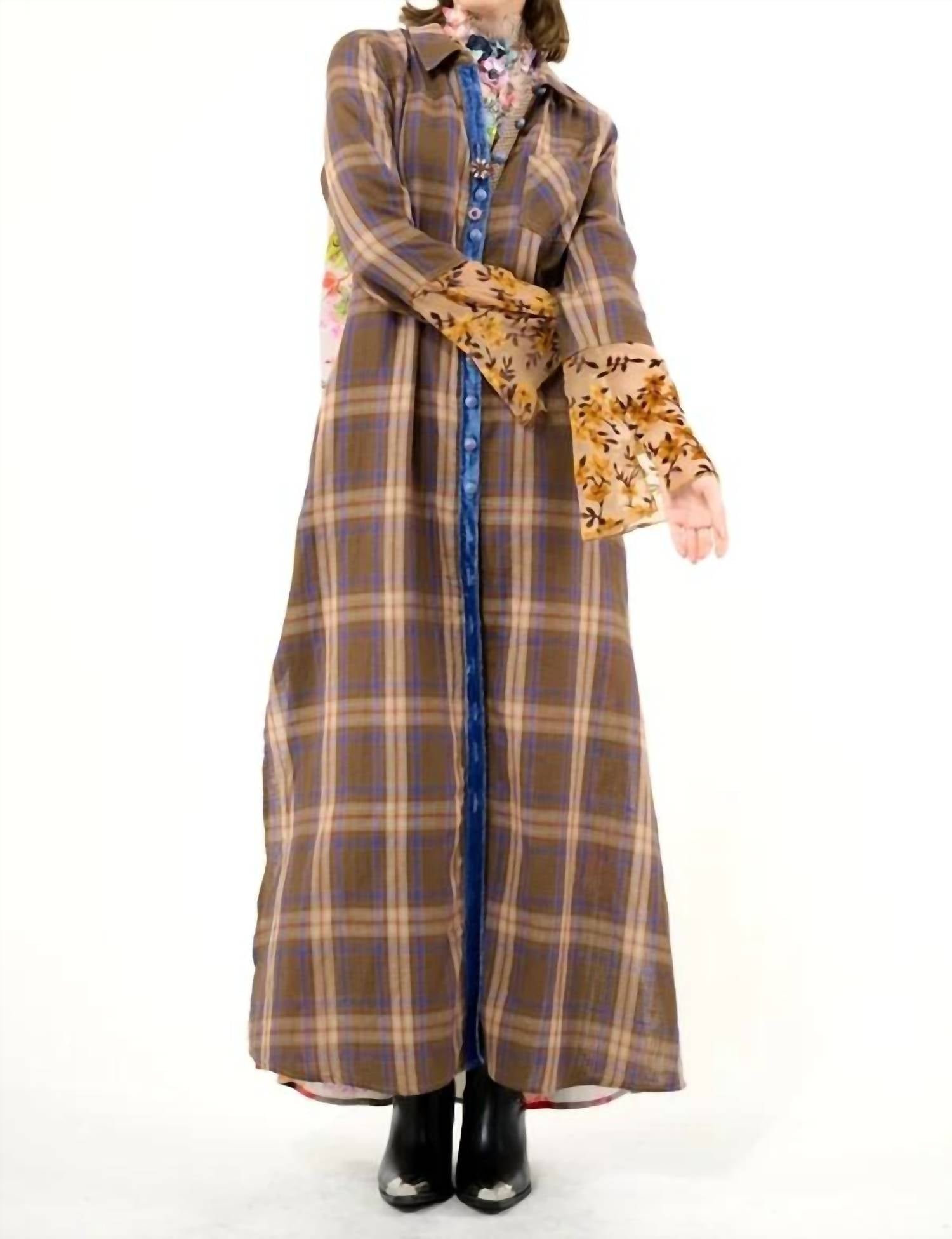 Aratta - Anna Button Shirt Dress Duster