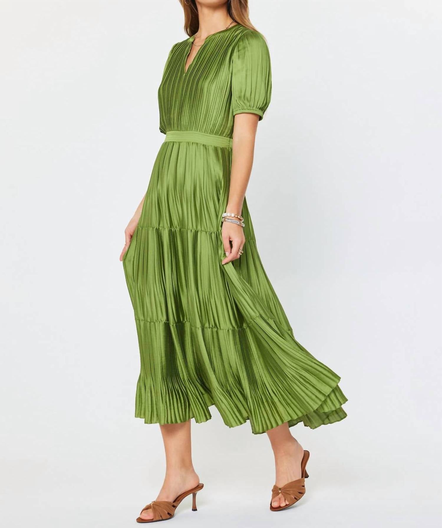 Current Air - Pleated Maxi Dress
