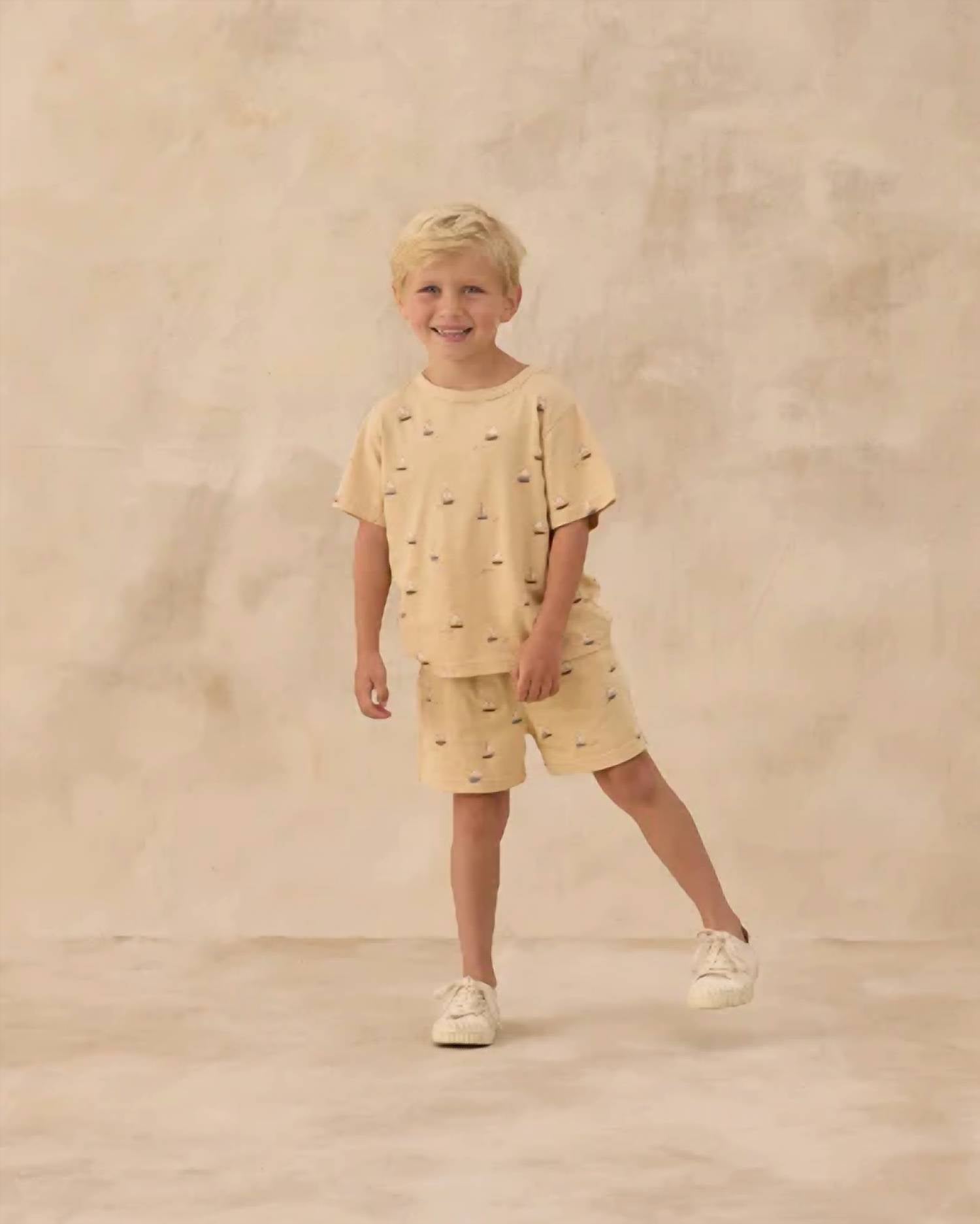 Rylee + Cru - Short Sleeve Top And Short Play Set