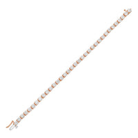 Diana M Jewels - Women's Round Lab-grown Diamond Jewelry Bracelet (13.00 Ct) - Signature