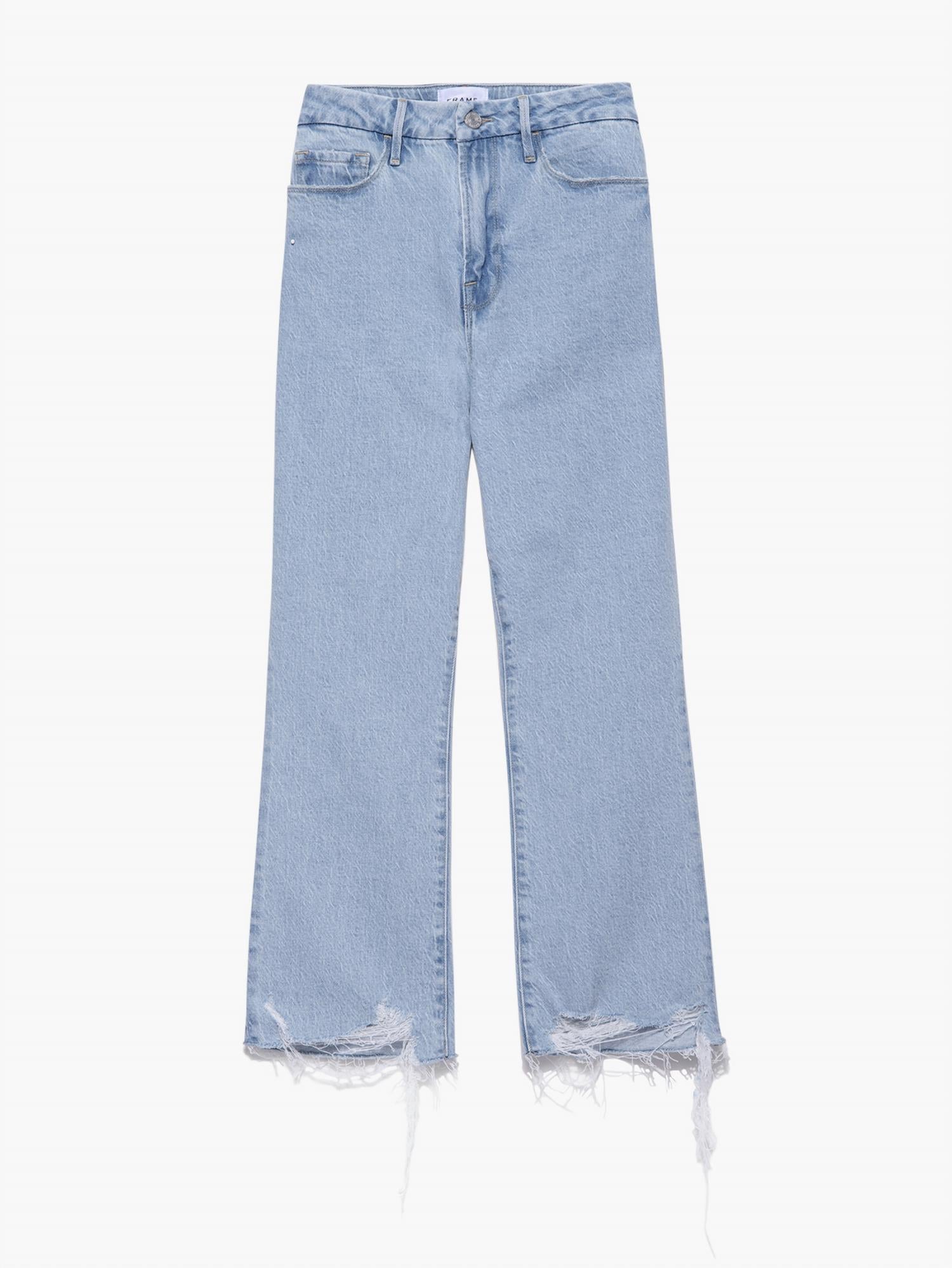 Frame - Women's Le Super High Rise Crop Mini Boot Jeans