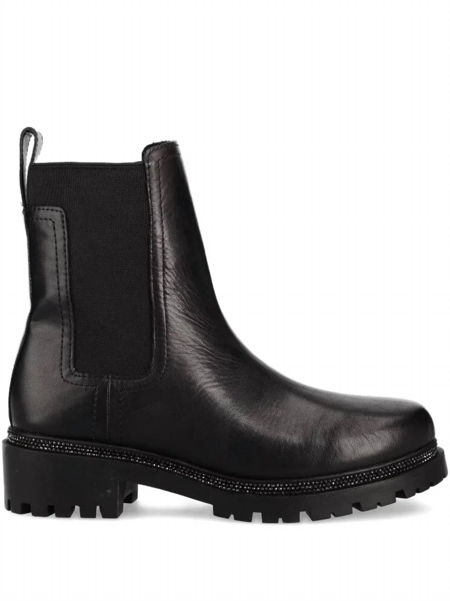 DKNY Women's Senni Chelsea Boots in black - women's shoe - detail view