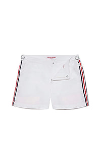 Orlebar Brown - Boy's Beachwear Russell Tape Stripe Shorts