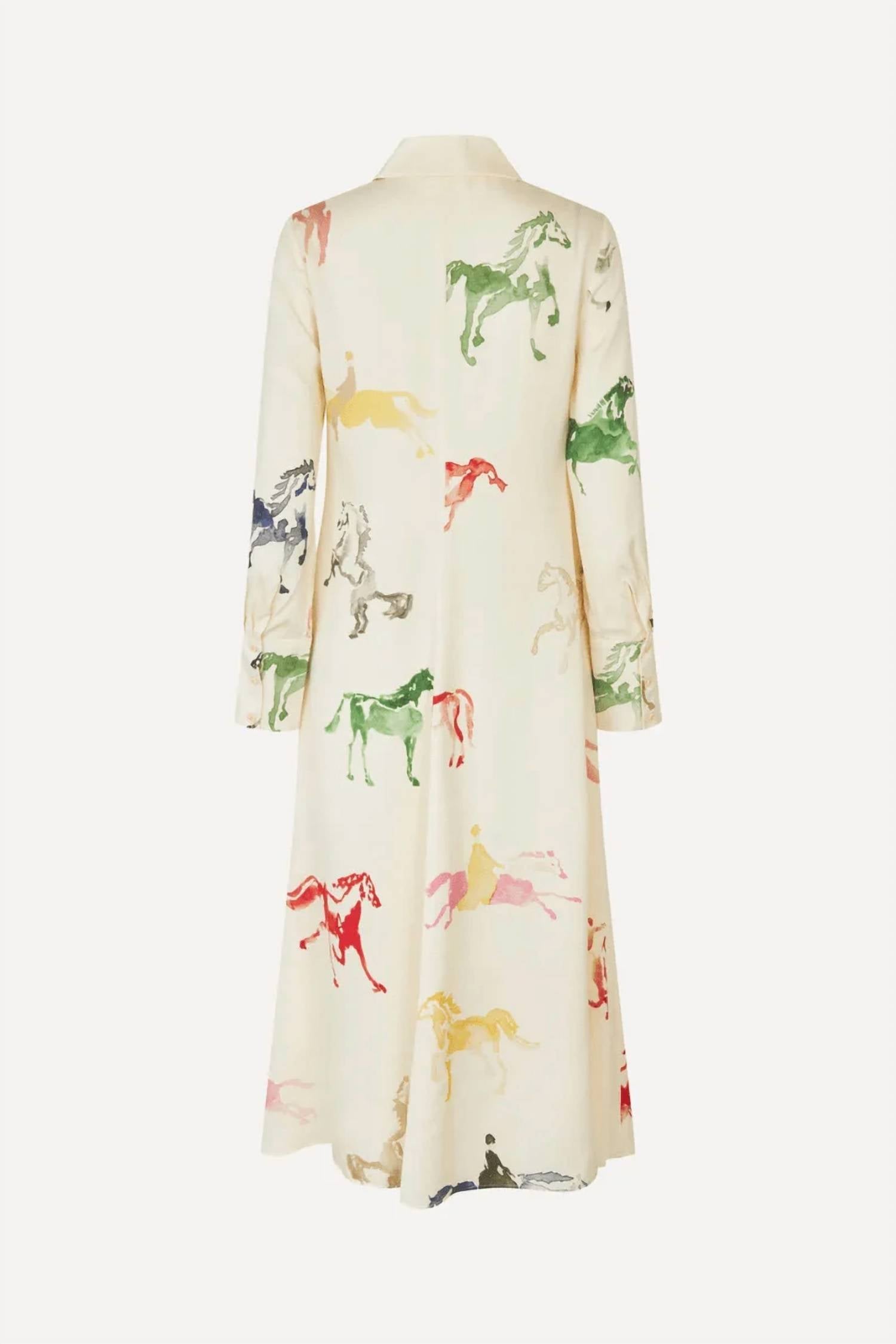 Stine Goya - Front Placket Midi Polo Midi Dress