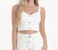 Karina Grimaldi - Saro Denim Skirt