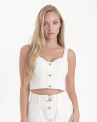 Karina Grimaldi - Saro Denim Skirt