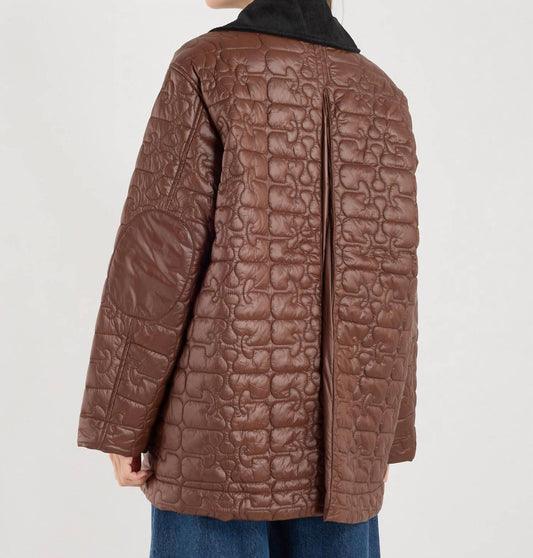 Ganni - Shiny Quilt Jacket