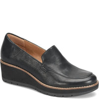 Comfortiva Women's Farland Loafers in black - women's flats - detail view