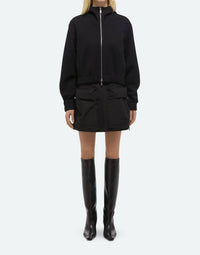 Helmut Lang - Hooded Ponte Knit Jacket
