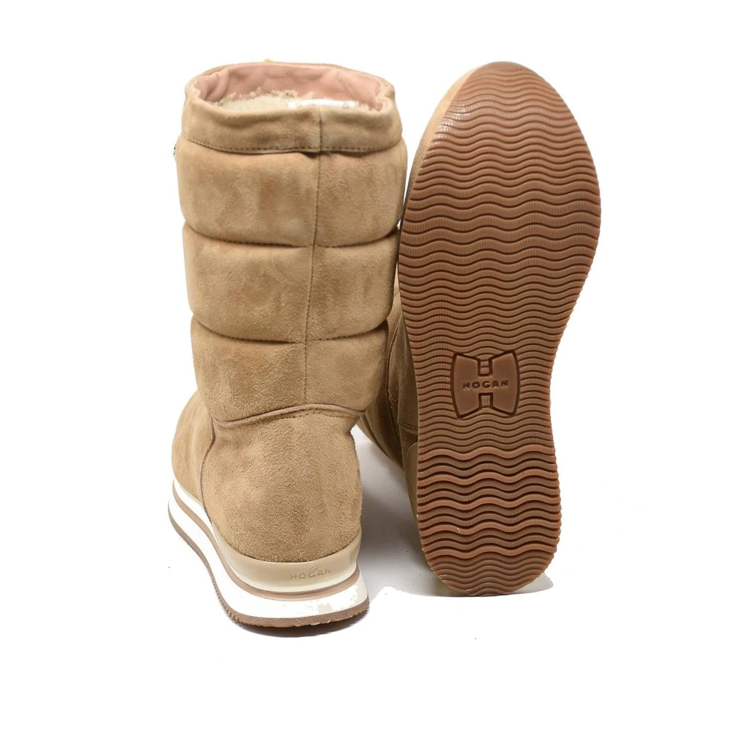 Hogan - Women's H222 Shearling Lining Puffer Boot