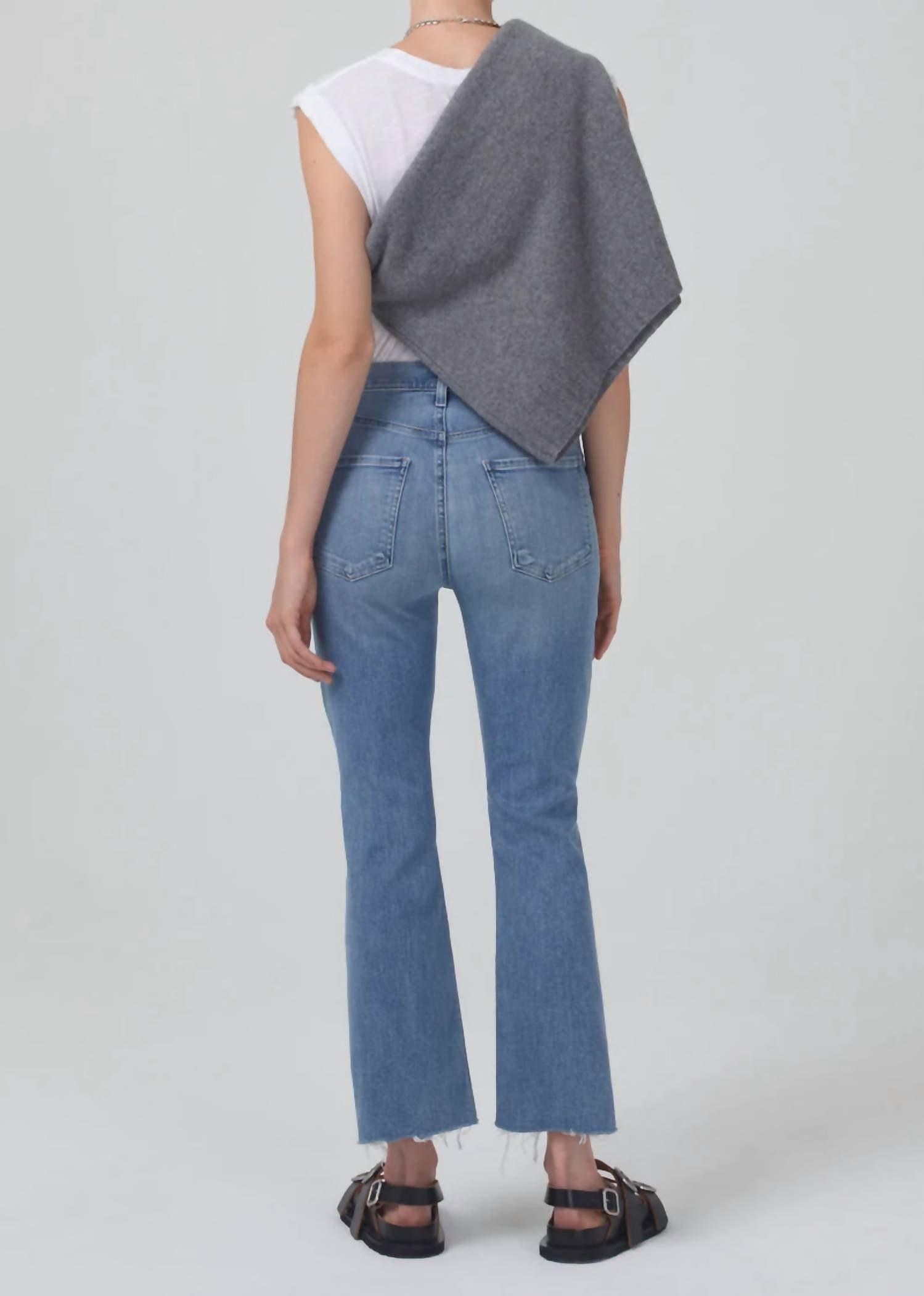 Citizens Of Humanity - Isola Mid Rise Cropped Boot Jean