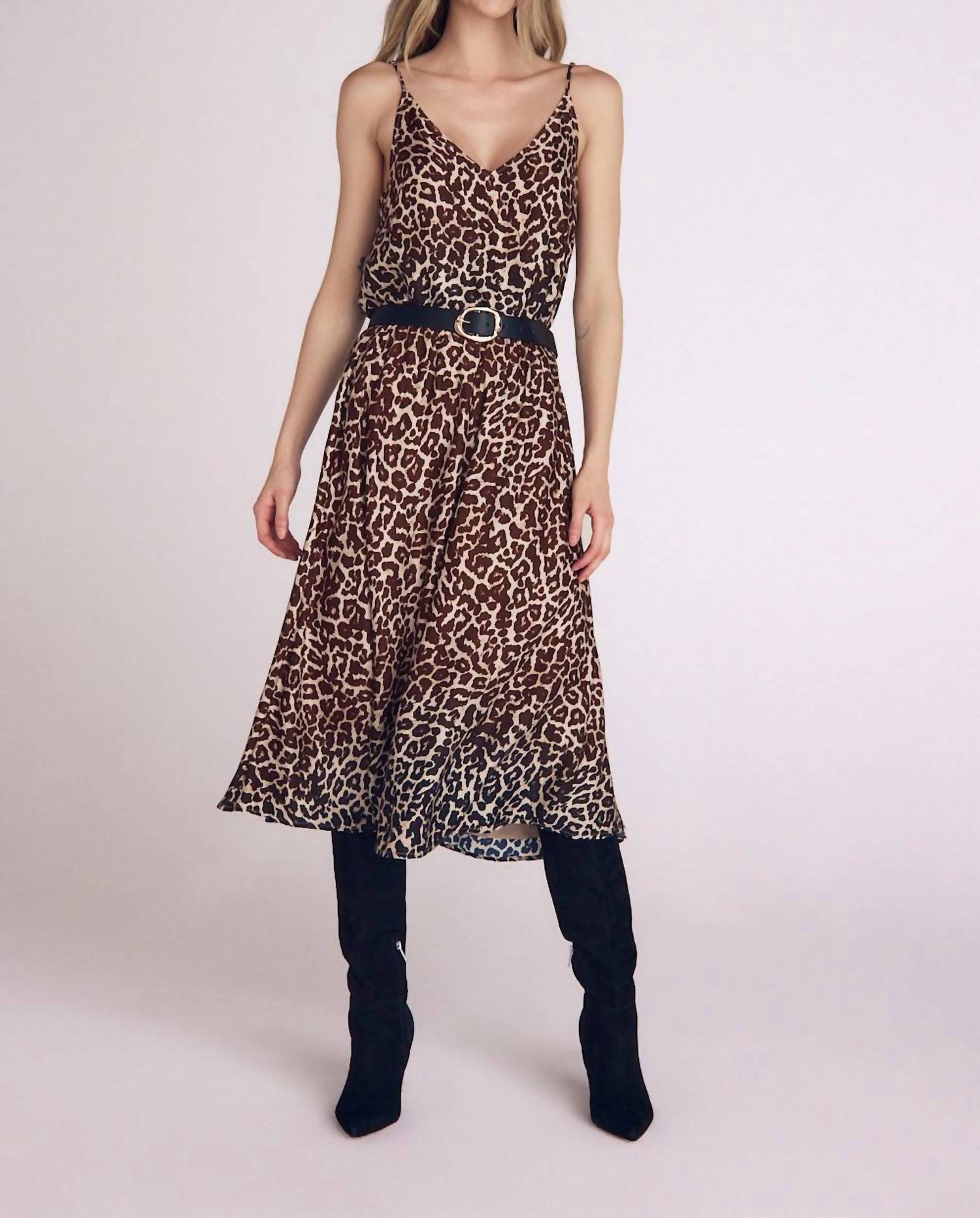 Bella Dahl - Women's Animal Print Bias Cut Camisole