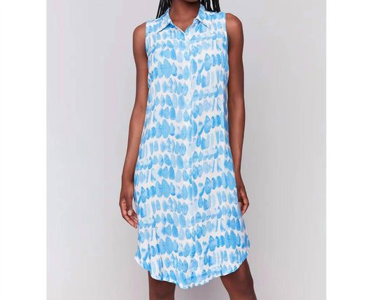 Charlie B - Printed Button-up Dress
