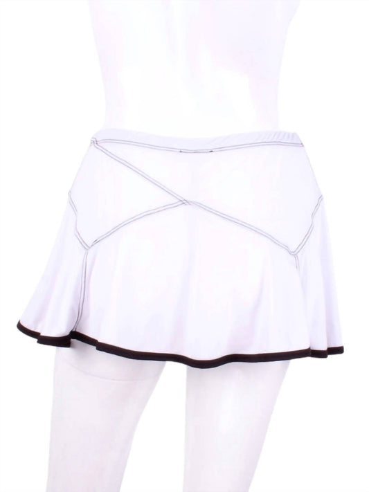 Love Love Tennis - Triangle Trim Skirt