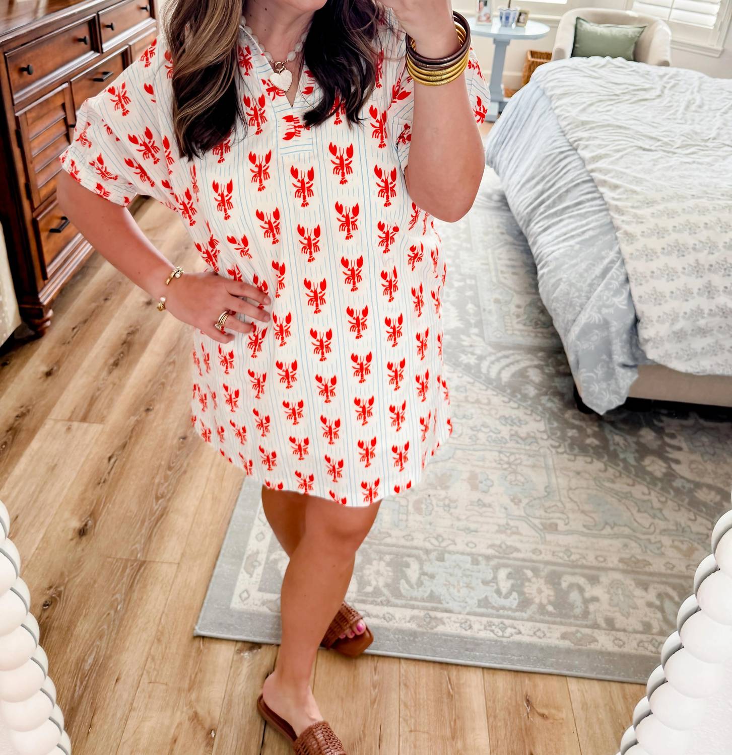 Entro - Crawfish Shift Dress