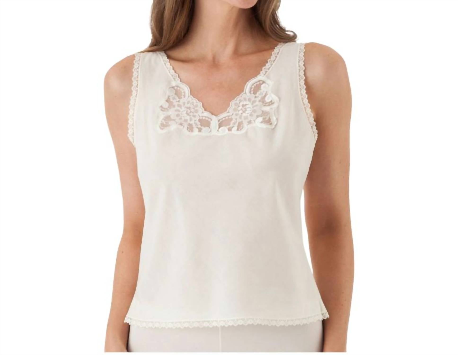 Shadowline Lingerie - Velrose Cotton Batiste Camisole